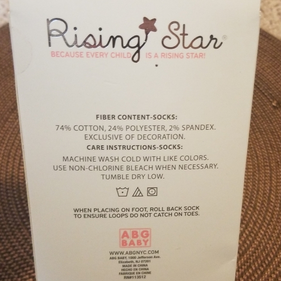 Baby socks & head wrap set - Picture 5 of 6